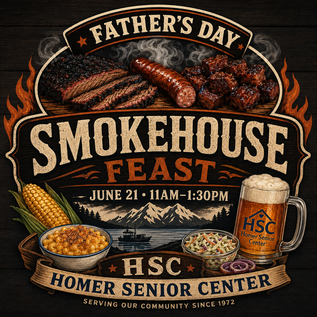 Fathers Day Feast - logo